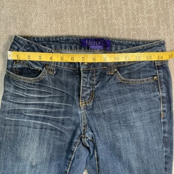 Womens Miley Cyrus Max Azria Blue Denim Jeans Size 1 - Picture 4 of 6